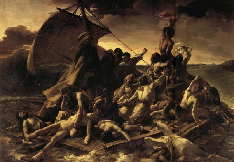 Theodore Gericault The Raft of the Medusa oil painting image